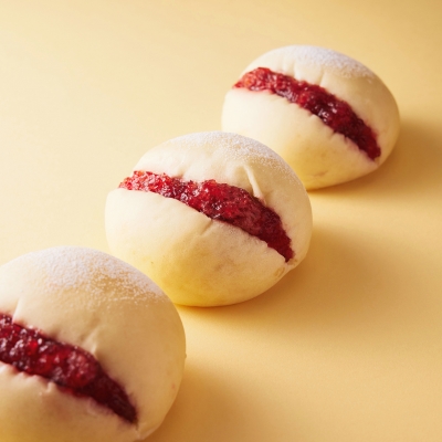 自家製苺ジャムパン