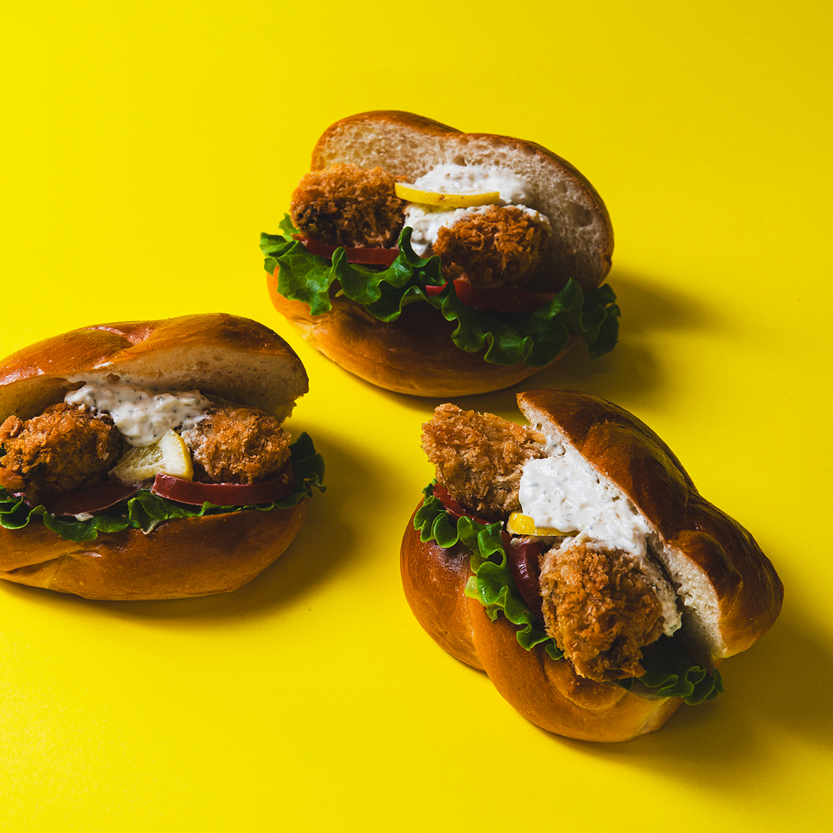 牡蠣フライサンド